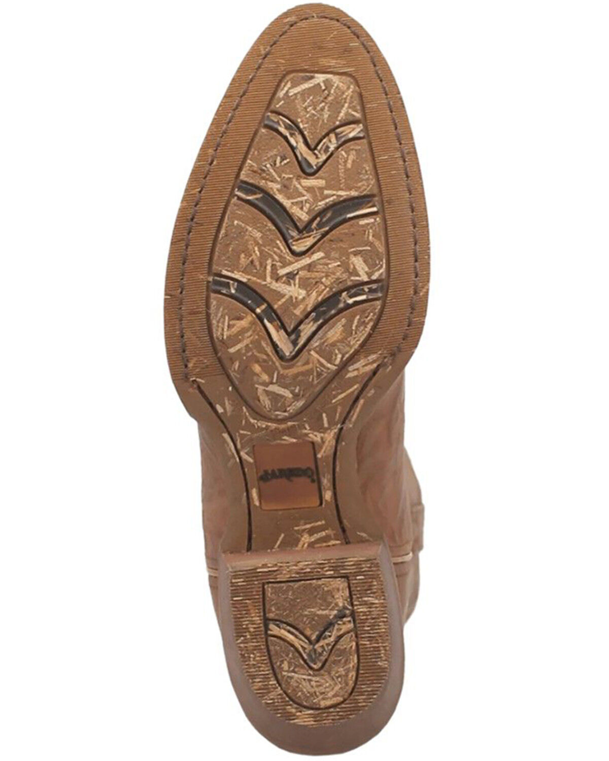 Image #7 - Laredo Men's Cutlass Western Boots - Round Toe, Tan, hi-res