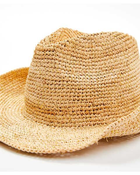 Image #2 - Nikki Beach Women's Carrera Straw Cowboy Hat, Natural, hi-res