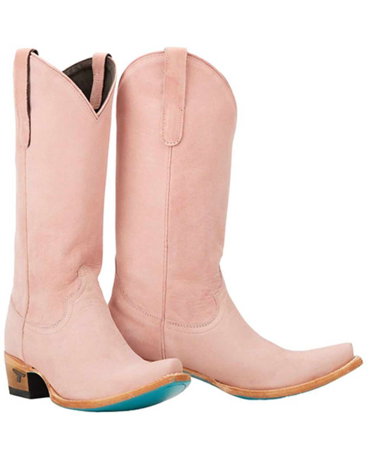Lane Women's Emma Jane Tall Western Boots - Snip Toe, Blush, hi-res
