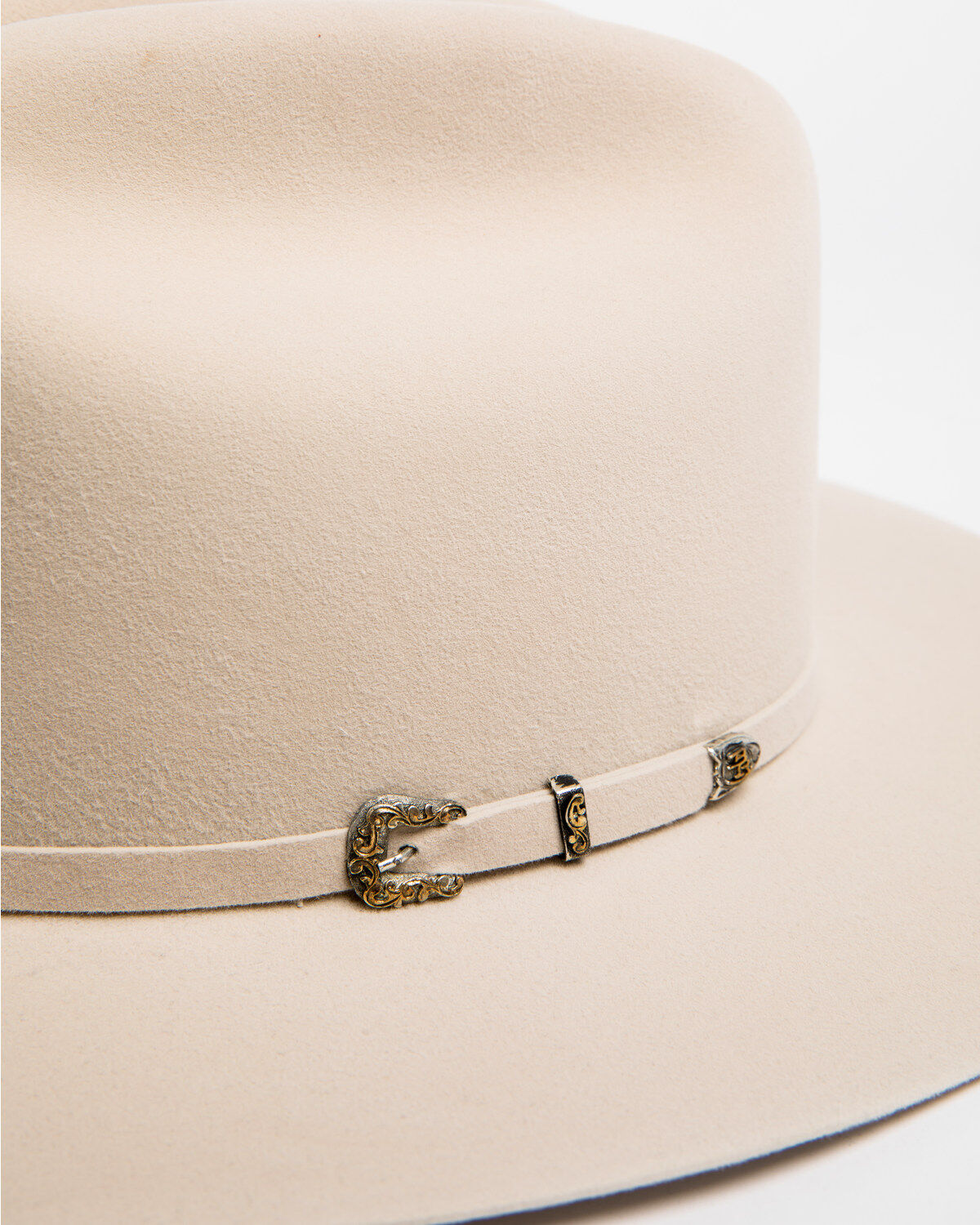 Image #6 - Justin Men's Newman 15X Felt Western Fashion Hat, Buck, hi-res