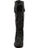 Minnetonka Men's Lace-Up Suede Knee High Boots, Black, hi-res