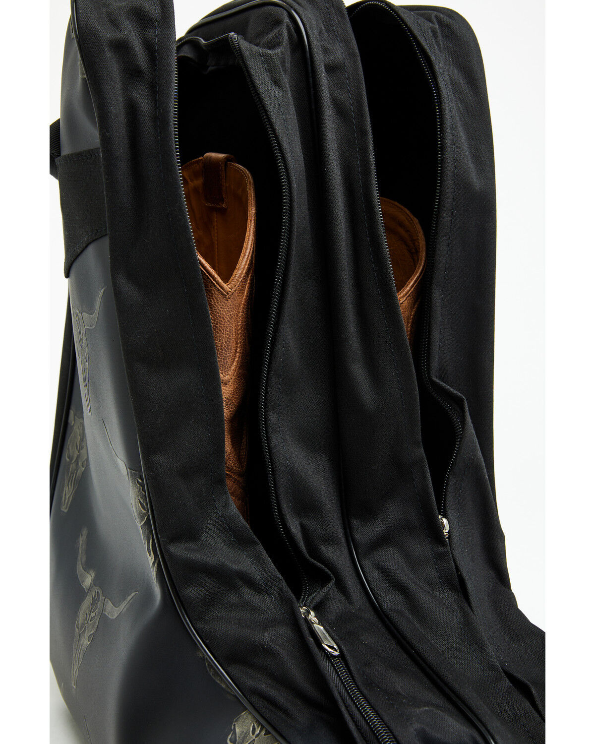 Boot Barn Faux Leather Steer Head Boot Bag