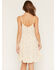 Image #4 - Wild Moss Women's Floral Print Mini Dress, Cream, hi-res