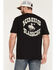Image #1 - Kimes Ranch Men's Lucky B Short Sleeve Graphic T-Shirt, Black, hi-res