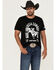 Image #1 - Boot Barn Men's Make America Cowboy Again Short Sleeve Graphic T-Shirt, Black, hi-res