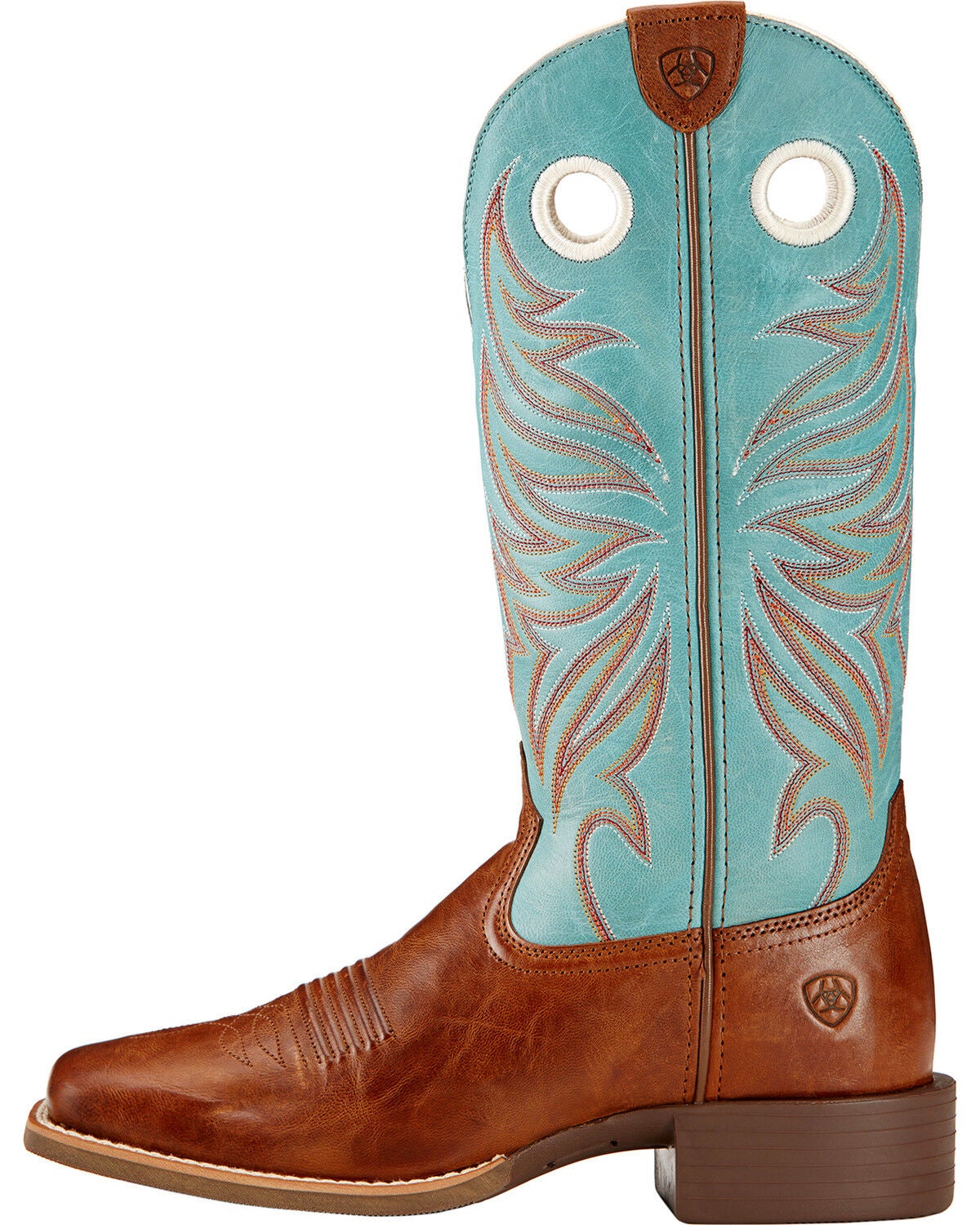 Image #2 - Ariat Women's Round Up Ryder Western Boots - Broad Square Toe, , hi-res