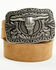 Image #1 - Cody James Men's Rustler Suede Belt, Lt Brown, hi-res
