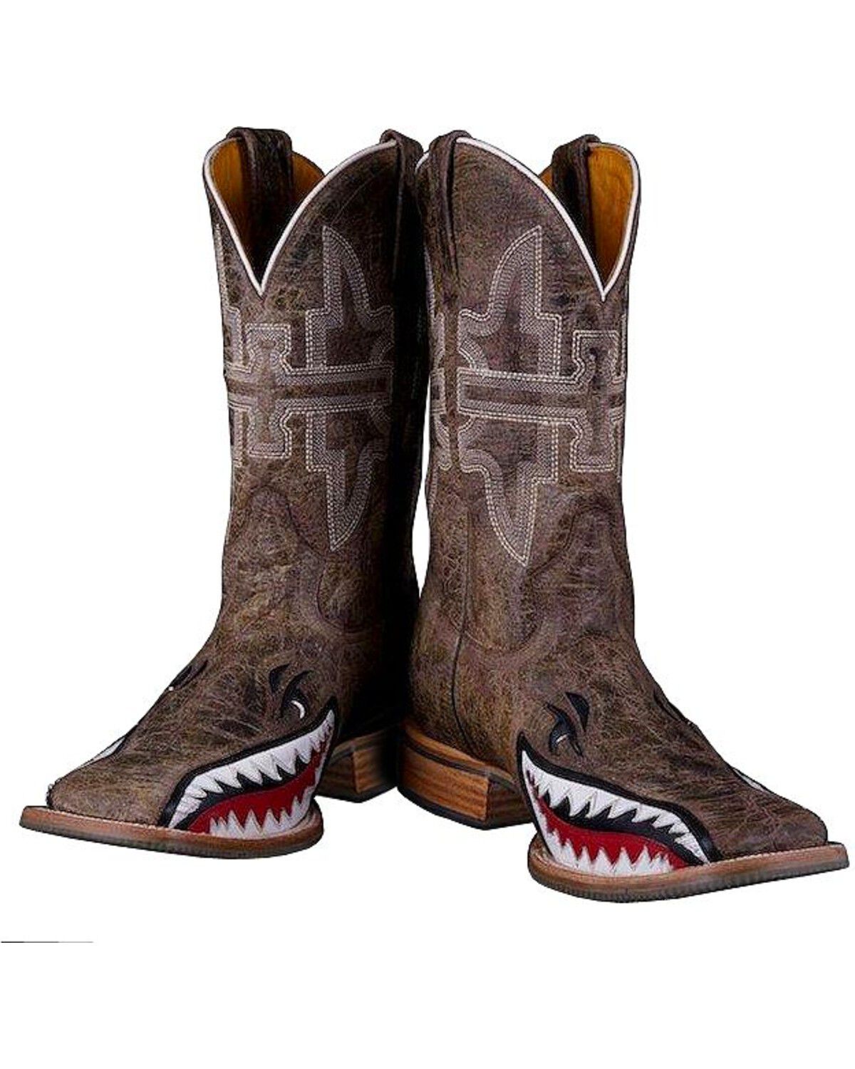 shark face boots