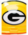 Airgas Safety Products Men's Wincraft Green Bay Packers Logo Hardhat , Yellow, hi-res