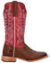 Image #2 - Durango Women's Arena Pro™ Elite Western Boots - Broad Square Toe, Red, hi-res