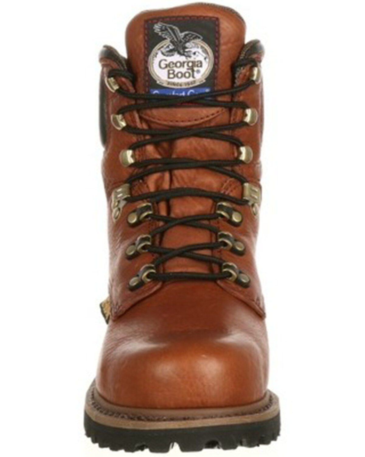 Image #6 - Georgia Men's Steel Toe Metatarsal Guard Work Boots, Briar, hi-res