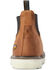 Image #3 - Ariat Women's Rebar Wedge Chelsea H20 Pull On Soft Work Boots - Round Toe, Brown, hi-res