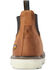 Image #3 - Ariat Women's Rebar Wedge Chelsea H20 Pull On Soft Work Boots - Round Toe , Brown, hi-res