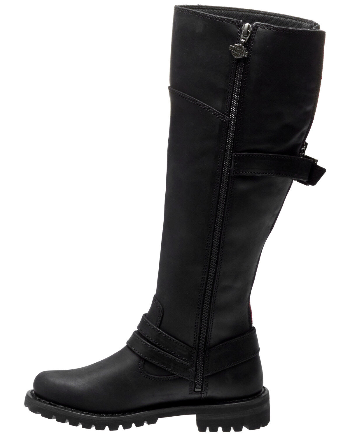 Image #3 - Harley Davidson Women's Lomita Moto Boots - Round Toe, , hi-res