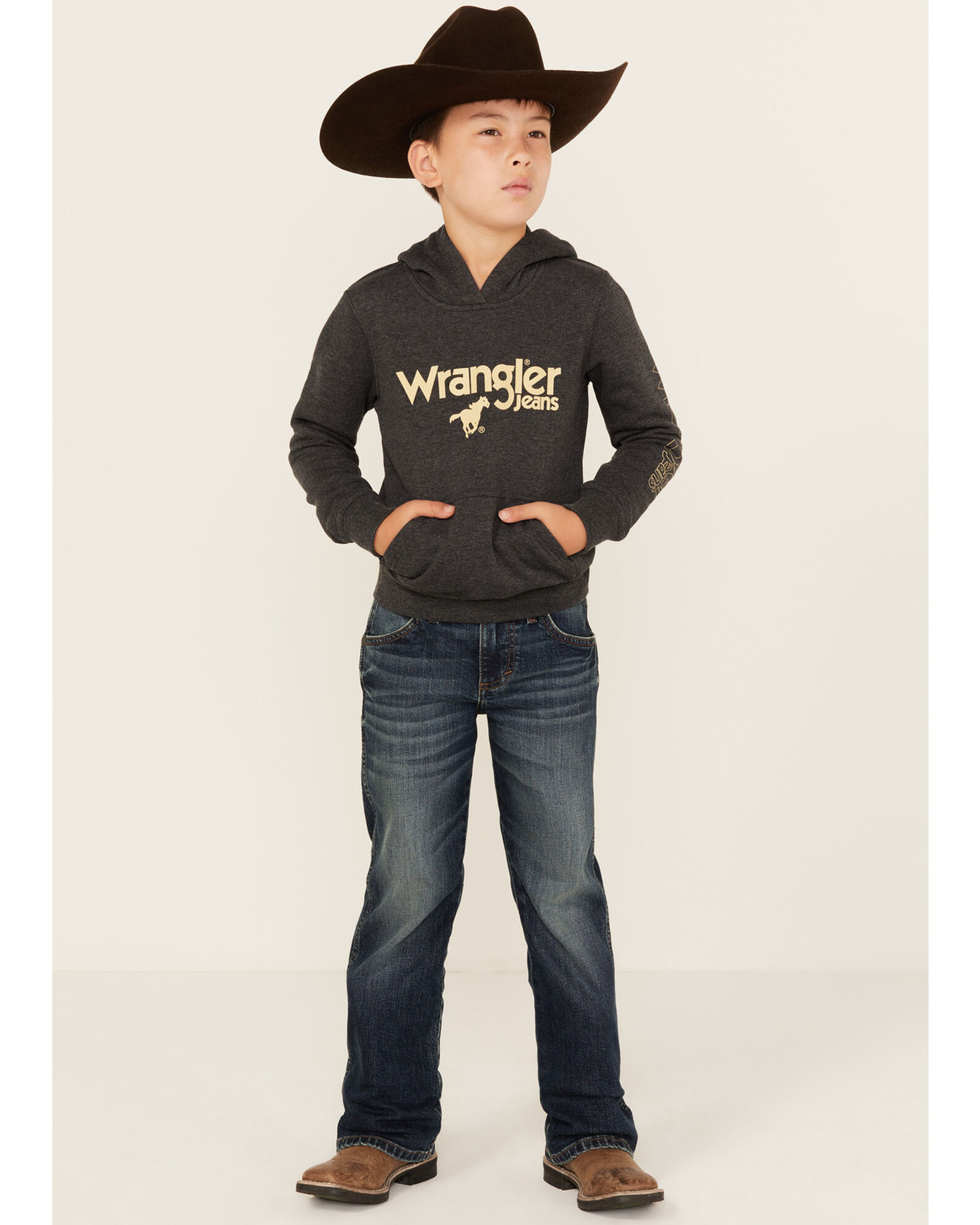 Wrangler bootcut hot sale stretch jeans