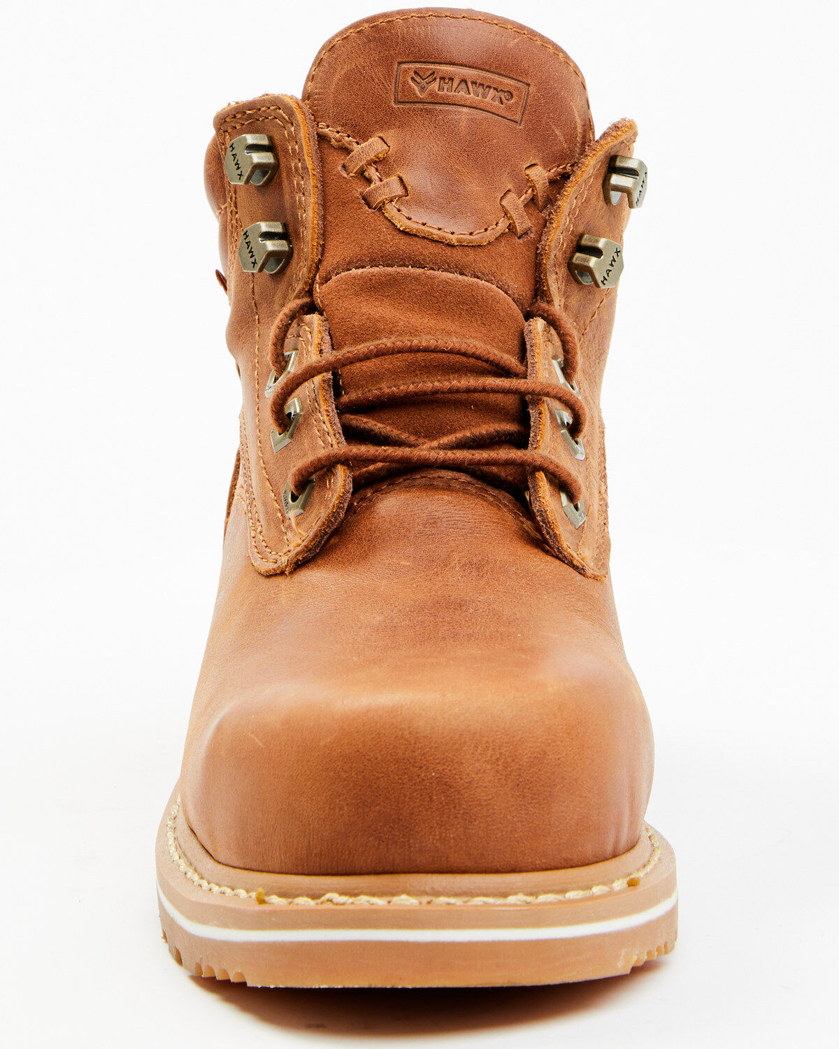 Image #4 - Hawx Women's 5" Lace-Up Work Boots - Composite Toe, Brown, hi-res