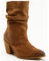 Image #1 - Cleo + Wolf Women's Dani Western Boots - Round Toe, Cognac, hi-res