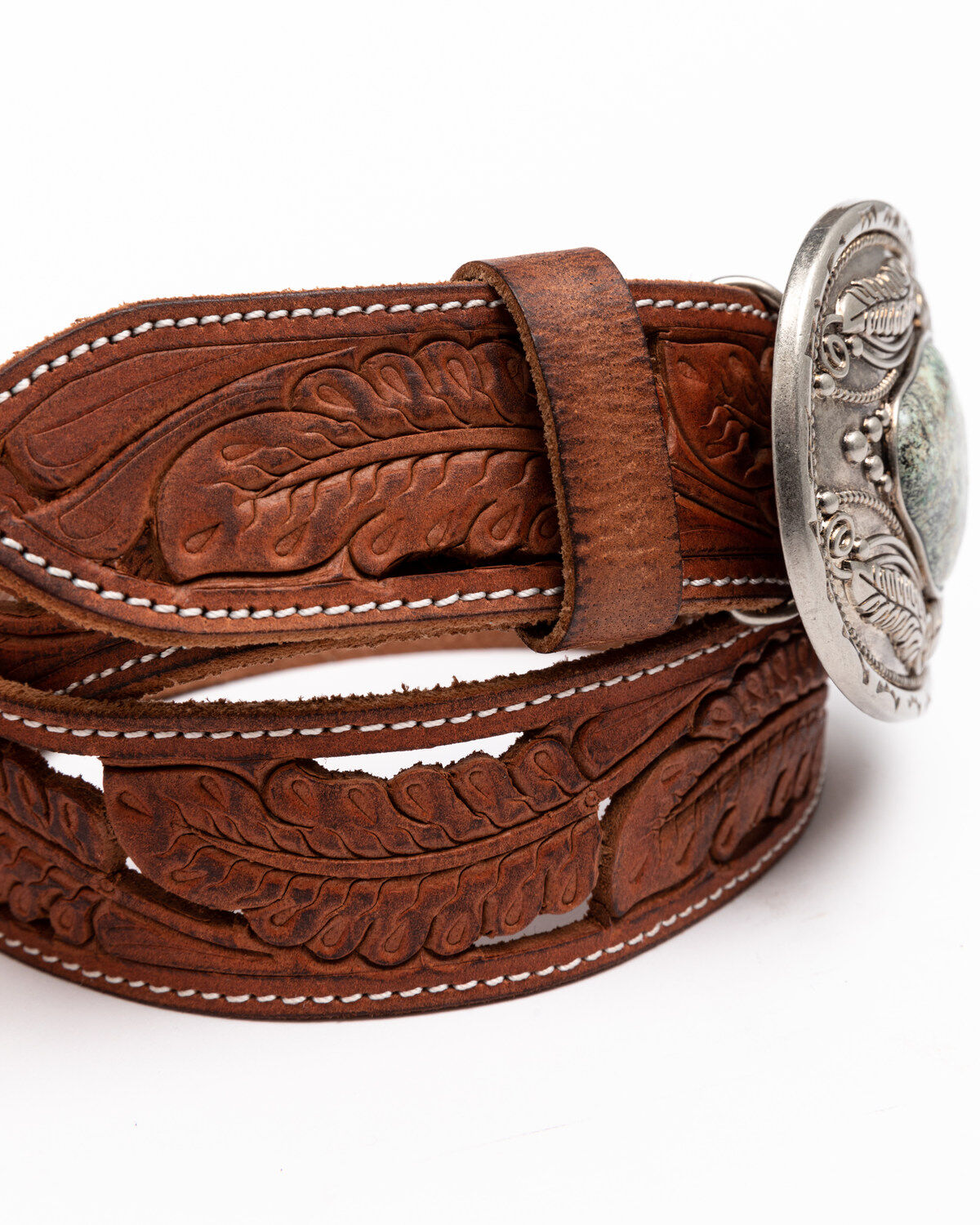 Image #4 - Shyanne Women's Light As A Feather Western Buckle Belt , , hi-res