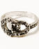 Image #4 - Prime Time Jewelry Women's Pink Marble & Silver Statement Ring Set, Silver, hi-res