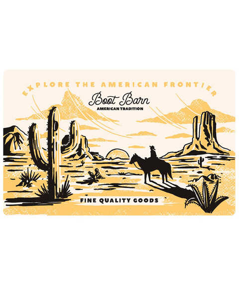 Image #1 - Boot Barn® American Frontier Gift Card, , hi-res