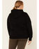 Image #5 - Carhartt Women's Black Clarksburg Sleeve Logo Hooded Sweatshirt - Plus, Black, hi-res