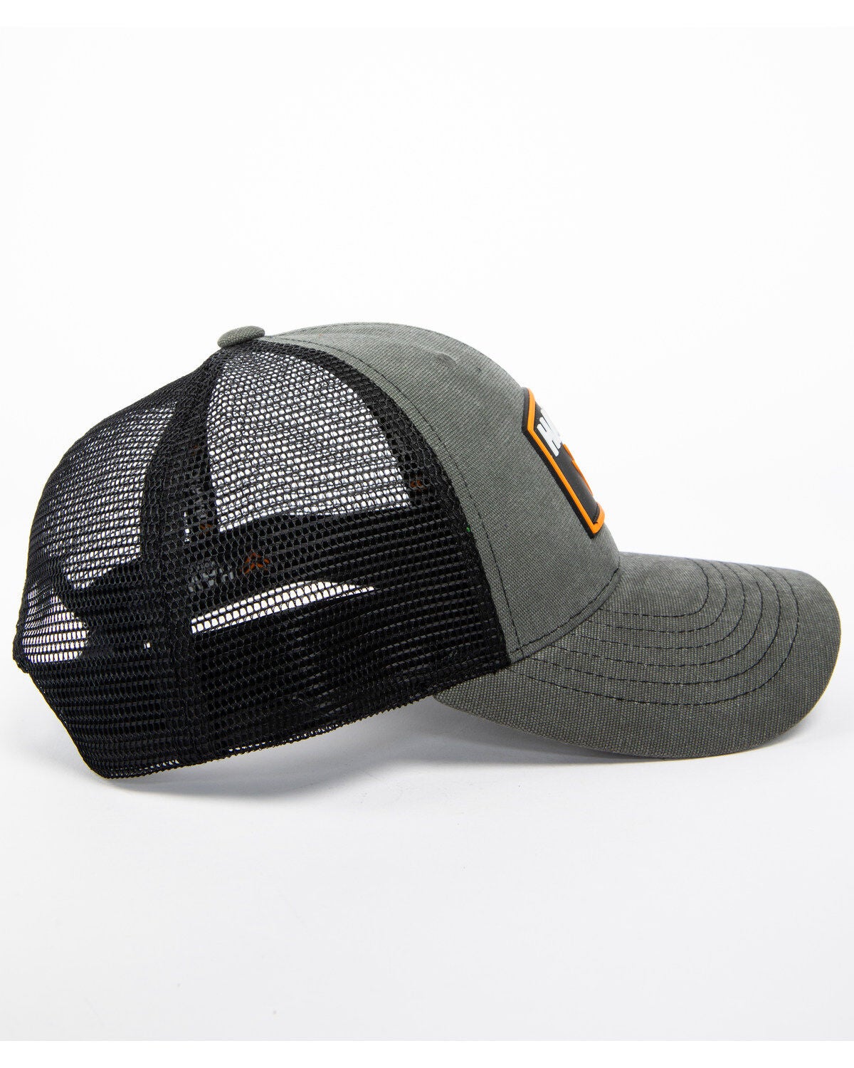 Image #4 - Hawx&reg; Men's Grey Patch Logo Trucker Cap, Grey, hi-res