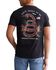 Image #1 - Howitzer Men's Tattoo Tread Short Sleeve Graphic T-Shirt, Black, hi-res