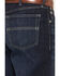 Image #4 - Cinch Men's Black Label Dark Wash Loose Tapered Performance Stretch Denim Jeans, Dark Wash, hi-res