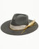 Image #1 - Charlie 1 Horse X Lainey Wilson Women's Smoke Ain't Clear Felt Western Hat, Grey, hi-res