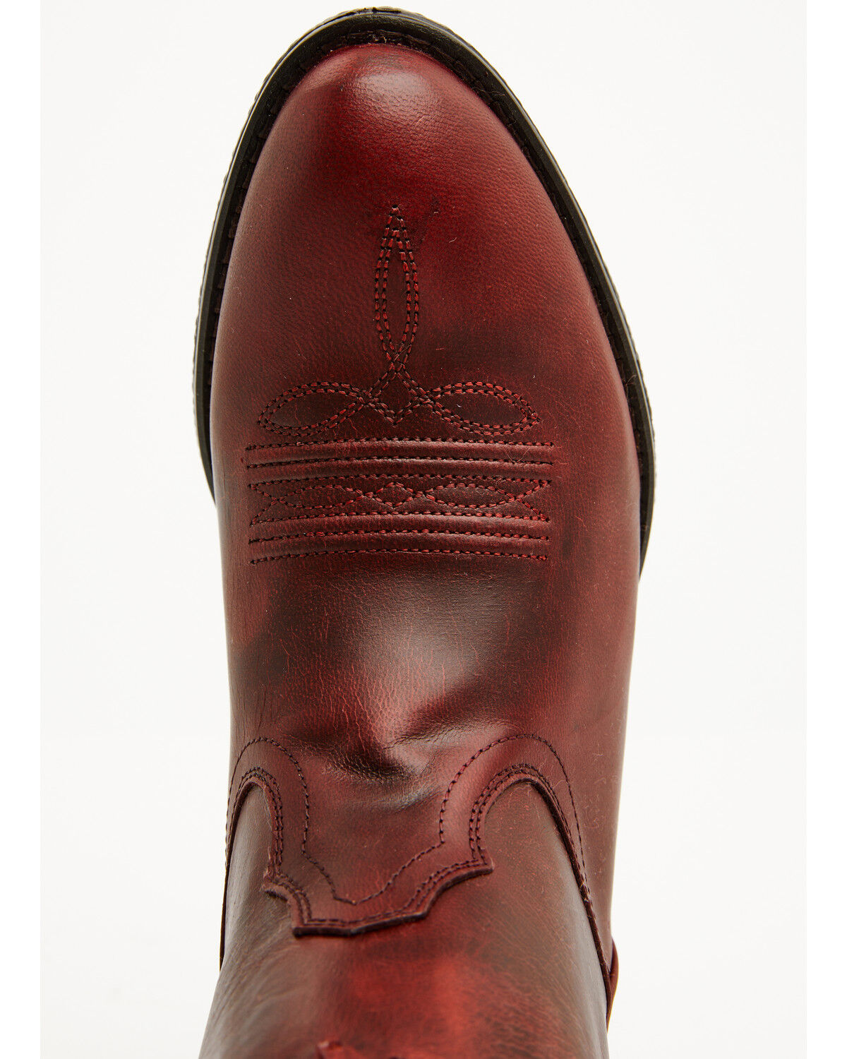Image #6 - Shyanne Women's Sawyer Omaha Goat Western Fashion Booties - Round Toe, Red, hi-res