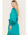 Flying Tomato Women's Wrap Maxi Dress, Jade, hi-res