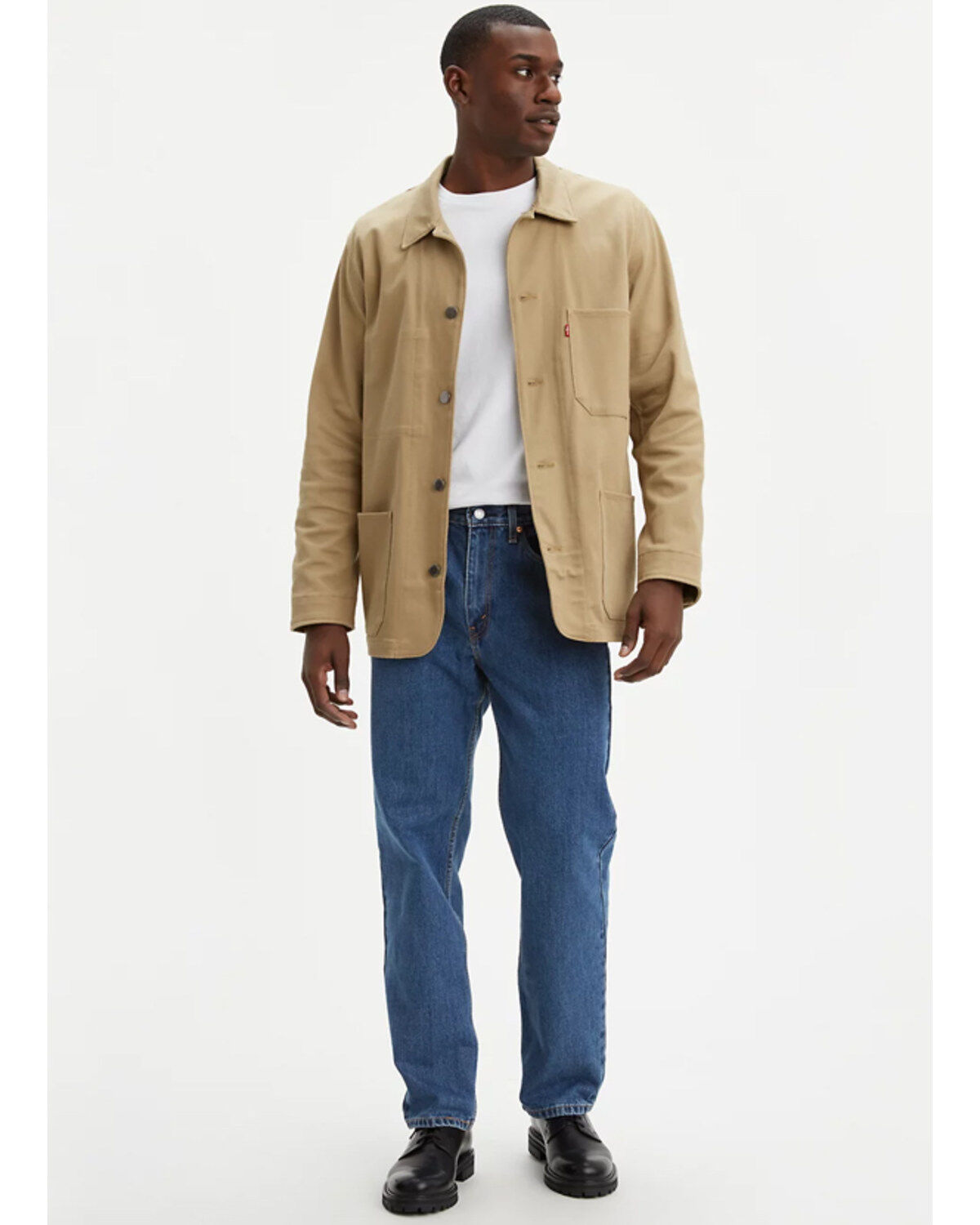 Image #2 - Levi's Men's 550 Prewashed Relaxed Tapered Leg Jeans, Stonewash, hi-res