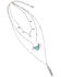 Cowgirl Confetti Women's Rising Sun Layered Chain Necklace , Silver, hi-res