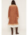 Image #4 - Shyanne Women's Carly Faux Suede Fur Trench Coat, Bark, hi-res