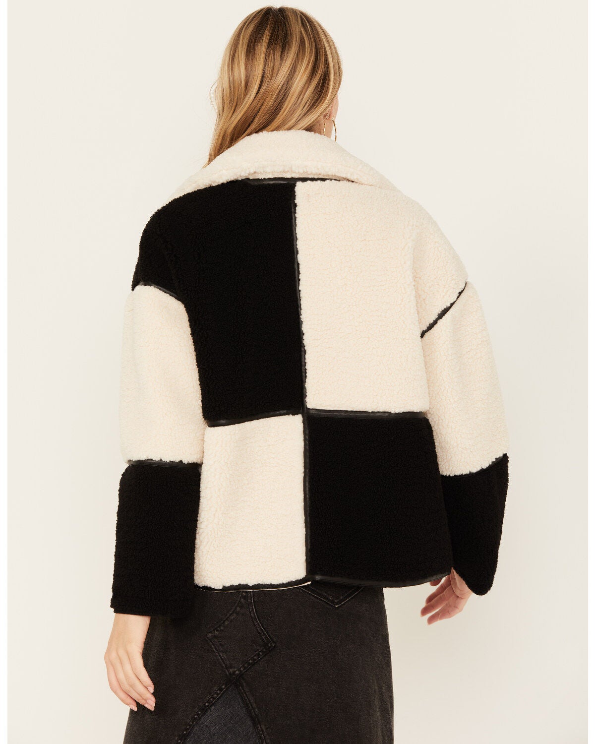 Image #4 - Revel Women's Color Block Fleece Zip Up Jacket, , hi-res