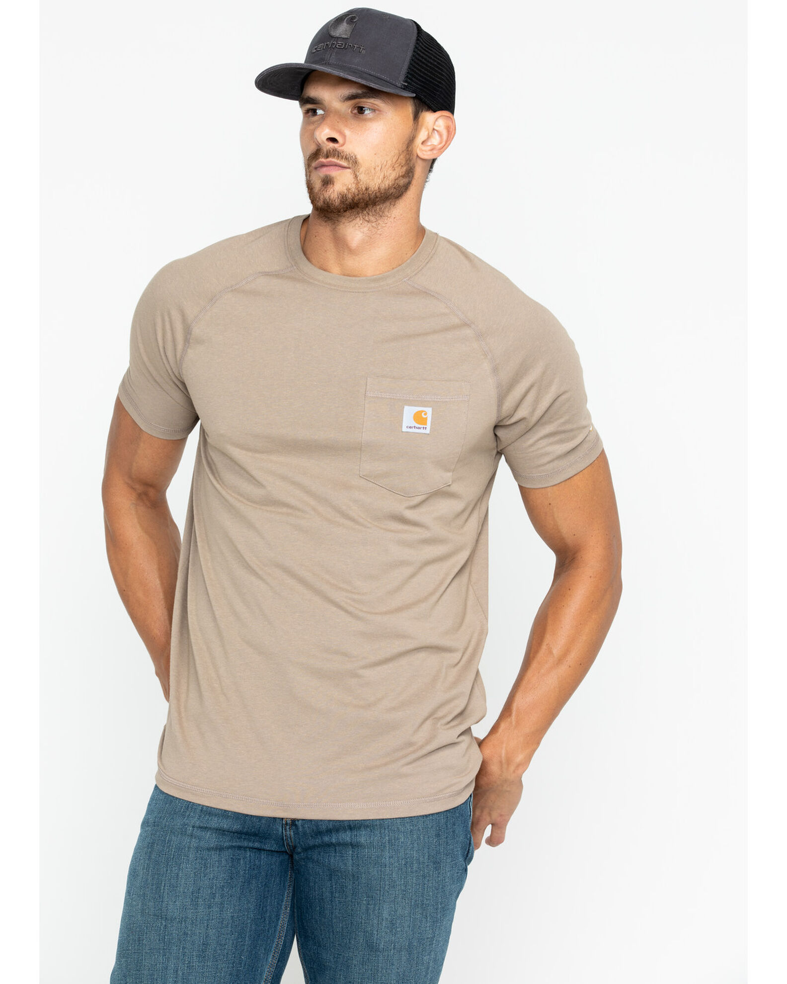 men's force cotton delmont short sleeve t shirt