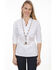 Image #1 - Cantina by Scully Women's White Lace Peek-A-Boo Blouse, White, hi-res