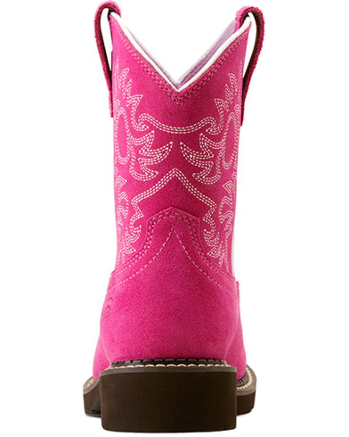 Image #3 - Ariat Girls' Fatbaby Western Boots - Round Toe, Hot Pink, hi-res
