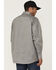 Image #4 - Forge Workwear Men's FR Solid Long Sleeve Snap Work Shirt, Light Grey, hi-res
