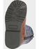 Image #6 - Smoky Mountain Toddler Boys' Autry Western Boots - Broad Square Toe, Navy, hi-res