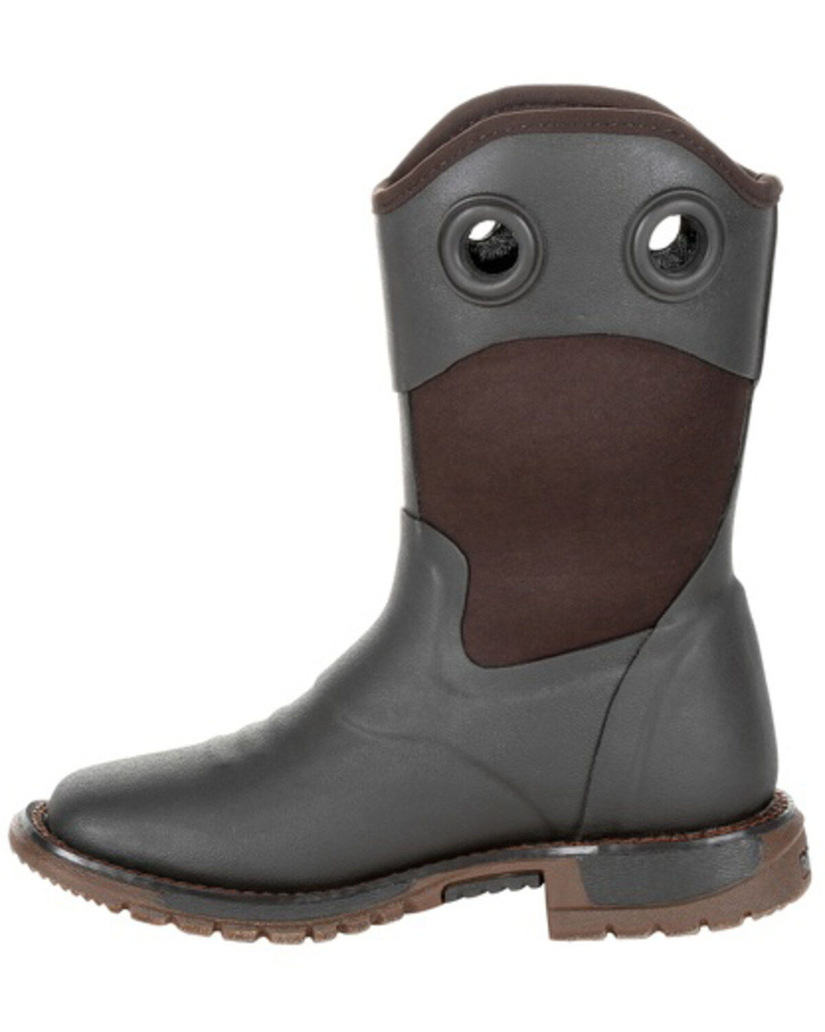 Image #3 - Rocky Boys' Rubber Western Work Boots - Soft Toe, , hi-res