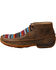 Image #3 - Twisted X Women's Serape Striped Chukka Driving Mocs, , hi-res