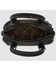 Image #3 - Wrangler Women's Genuine Cowhide Tooled Barrel Crossbody Bag, Black, hi-res