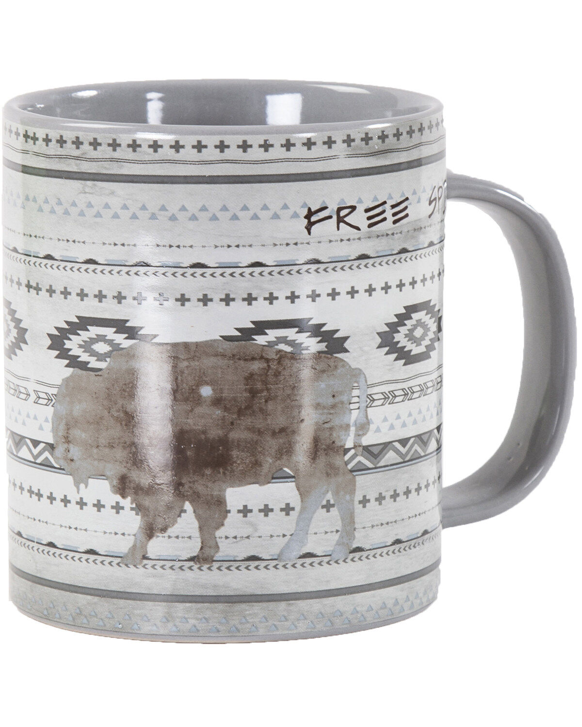 Image #1 - HiEnd Accents Free Spirit Mug Set, Grey, hi-res