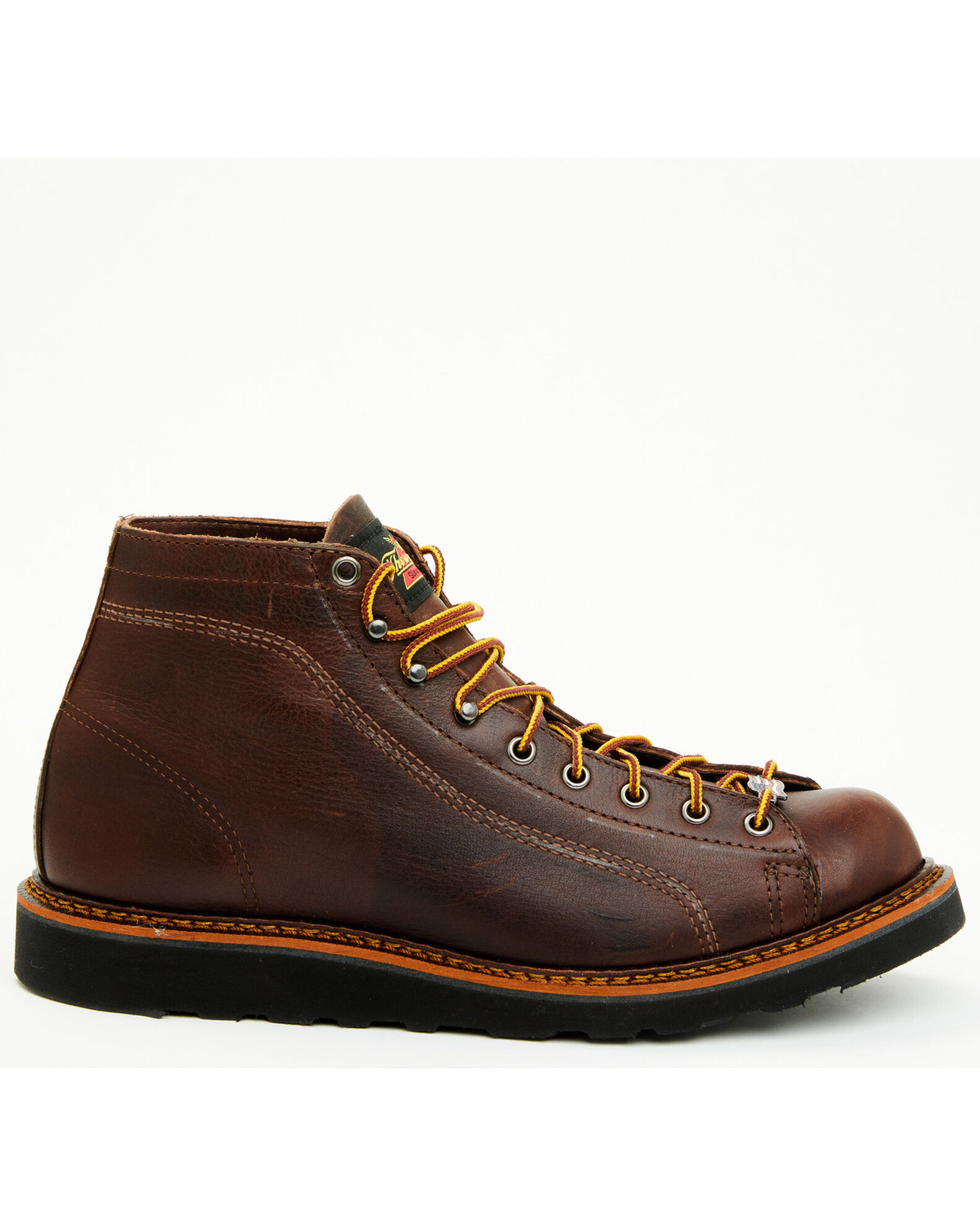 Product Name Thorogood Men s Walnut Roofer Work Boots Soft Toe