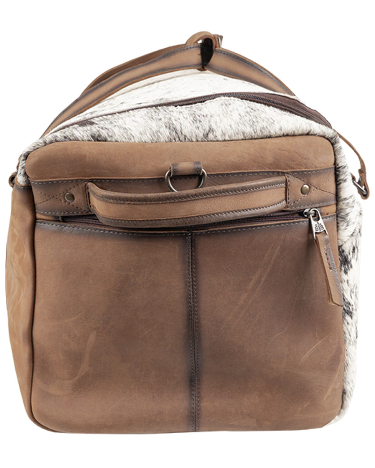 STS Ranchwear by Carroll Rustler Cowhide Duffle Bag