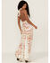 Image #4 - Shyanne Women's Abstract Southwestern Halter Top Maxi Dress, Fuchsia, hi-res