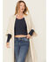 Image #2 - Revel Women's Color Block Shawl, Cream, hi-res