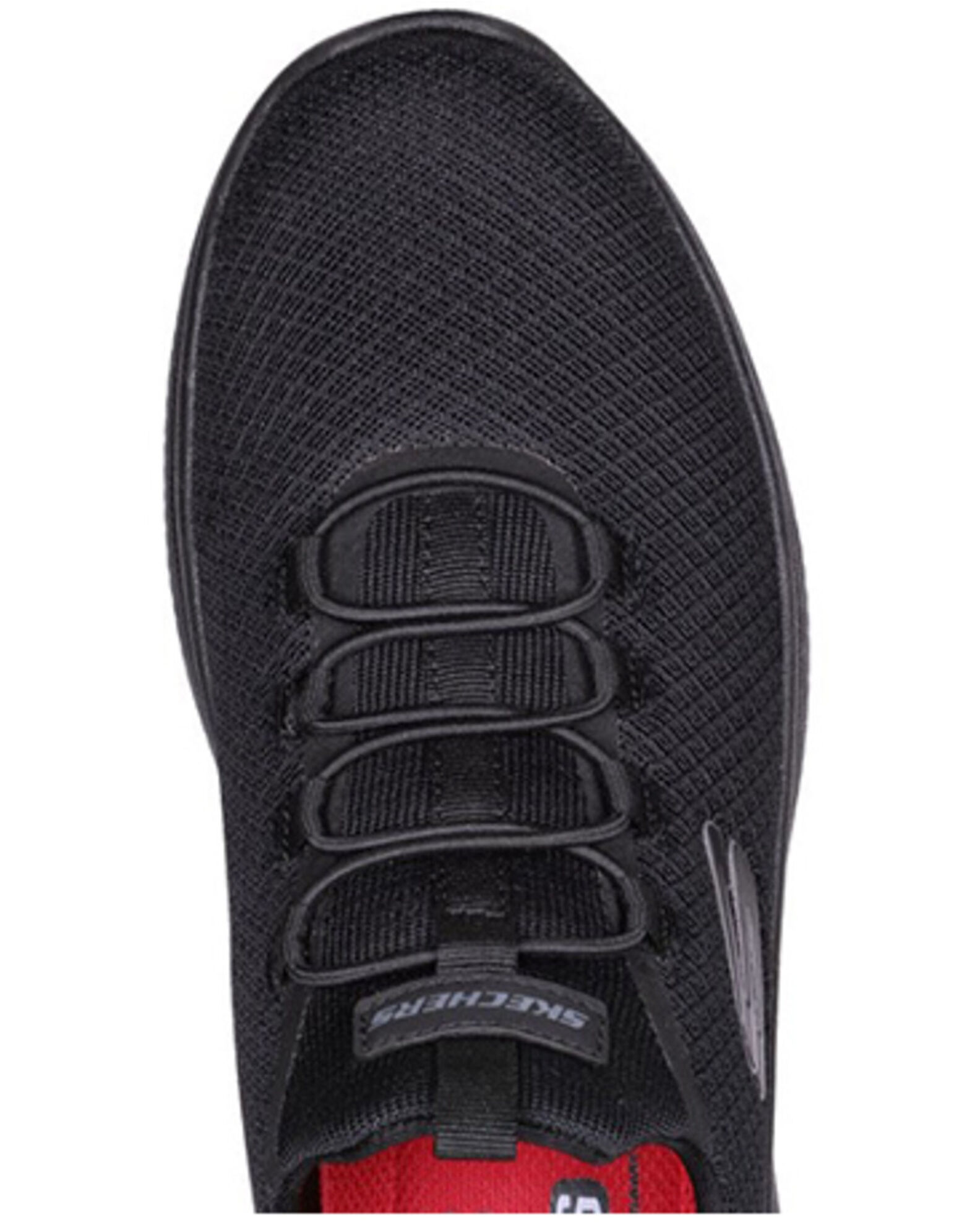 Image #3 - Skechers Men's Slip-Ins Summins Colsin Work Shoes - Round Toe, Black, hi-res