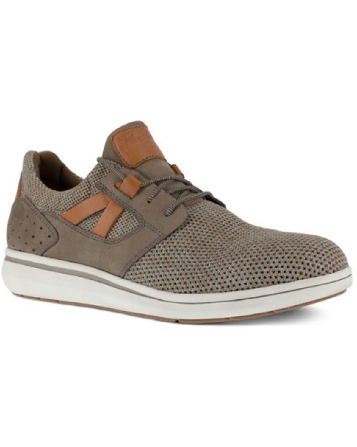 Florsheim Men's Oxford Adventure Casual Work Shoes - Steel Toe, Tan, hi-res